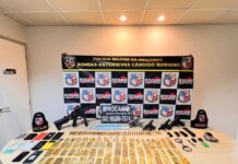 Polícia Militar do Amazonas apreende mais de 70 quilos em barras de ouro e prende seis suspeitos de contrabando e extorsão