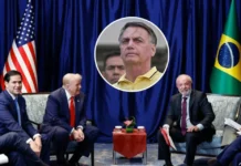 Em encontro bilateral, Trump declara que sempre gostou de Bolsonaro