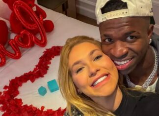 Jogador do Real Madrid, Vini Jr. confirma relacionamento com a influencer Virginia