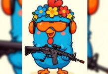 Deputada bolsonarista acusa desenho infantil de ideologia e publica versão armada da Galinha Pintadinha