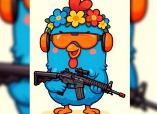 Deputada bolsonarista acusa desenho infantil de ideologia e publica versão armada da Galinha Pintadinha