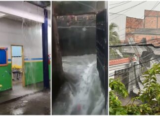 Enxurradas e destruição marcam temporal em Manaus; alerta da Defesa Civil chega tardiamente