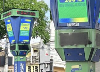 Homem é acusado de pichar sistema ‘Paredão’ na zona centro-sul da capital