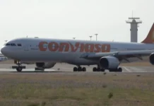 Comitiva da Venezuela pousa na COP30 utilizando a aeronave mais poluente do evento