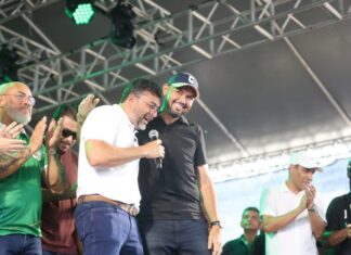 Em inauguração da AM-010, Wilson Lima reúne prefeitos da base aliada e oposição