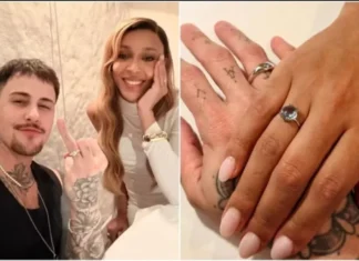 Erika Hilton, mulher trans, anuncia noivado com o fotógrafo Daniel Zezza, homem trans