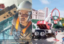 Trabalhador morre após estrutura de árvore natalina despencar durante instalação em frente ao Teatro Amazonas