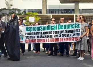 Reforma da previdência de David Almeida leva professores da rede municipal à greve