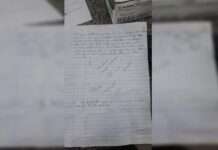 Homem admite em carta ter matado idoso de 71 anos