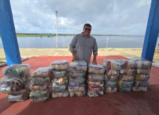 Prefeito Radinho realiza ação Natal Sem Fome com apoio das Secretarias de Assistência Social e do Interior