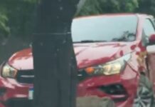 Acidente entre dois veículos deixa trânsito lento na Avenida Coronel Teixeira em Manaus