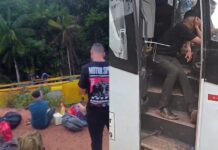 Ônibus tomba na BR-319 e passageiros escapam com ferimentos leves no Amazonas