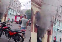 Incêndio destrói mercado no Centro de Manaus e levanta suspeita de crime