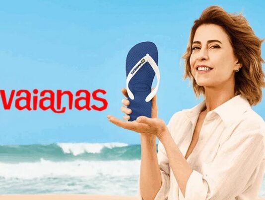 Campanha da Havaianas com Fernanda Torres é interpretada como política e gera boicote