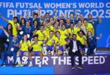 Seleção brasileira conquista a primeira Copa do Mundo de Futsal Feminino da Fifa