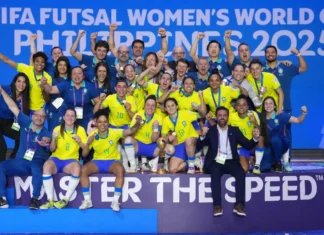 Seleção brasileira conquista a primeira Copa do Mundo de Futsal Feminino da Fifa