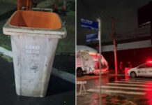 Mulher aparece morta em lixeira com hematomas, saco na cabeça e sinais de tortura