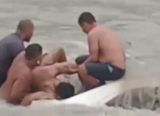 Tragédia na Avenida Silves: carro cai em igarapé e condutor de 18 anos fica preso