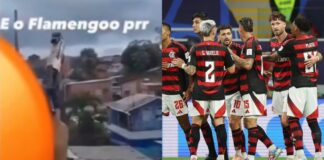 Comemoração do Flamengo por traficantes na Compensa termina com ação policial em Manaus