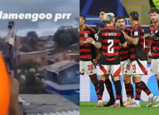 Comemoração do Flamengo por traficantes na Compensa termina com ação policial em Manaus