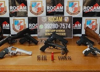 Polícia apreende armas e simulacros em caso de cárcere privado em Manacapuru no Amazonas