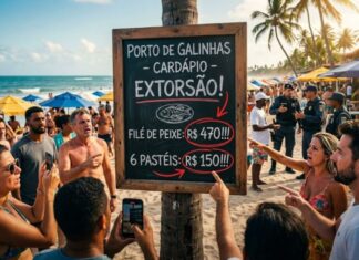 Valores altíssimos em alimentos e serviços nas praias geram críticas e questionamentos sobre fiscalização