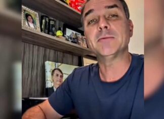 Flávio Bolsonaro espalha fake news bizarra contra Lula usando vídeo editado