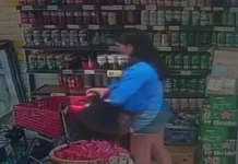 Pela sexta vez, advogada é detida por furto de champanhe e uísque