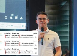 Agendas e compromissos da Prefeitura de Manaus são suspensos diante de suspeitas ligadas a David Almeida e o CV