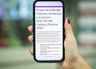 UEA e TRE-AM: projeto de extensão seleciona alunos para atuação no processo eleitoral