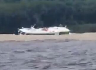 Novo vídeo mostra tragédia da lancha “Lima de Abreu” desde os primeiros segundos do naufrágio