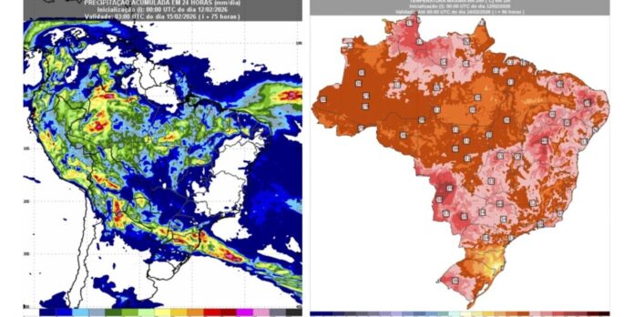 Carnaval: chuva isolada e calor marcam o feriado em boa parte do Brasil