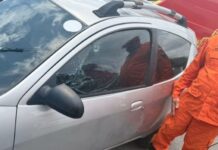 Bombeiros resgatam criança autista de 5 anos presa dentro de veículo no Adrianópolis