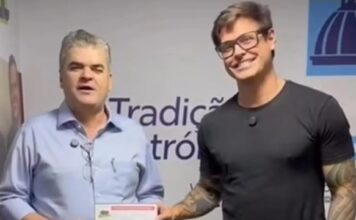 Recém-filiado ao MDB e pré-candidato a deputado federal, Dado Dolabella declara apoio a Flávio Bolsonaro