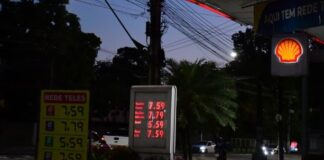 Preço da gasolina dispara em Manaus e chega a R$ 7,59