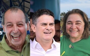 Omar Aziz aparece na frente para governador do Amazonas, seguido por David Almeida e Maria do Carmo, diz pesquisa Quaest
