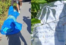 Corpo decapitado é achado com bilhete macabro na AM-010, no Amazonas