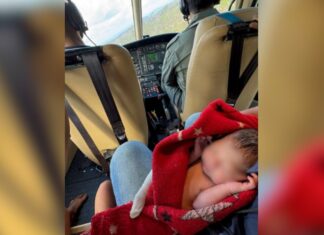 Parto acontece em pleno voo e criança yanomami nasce em helicóptero no interior de Roraima