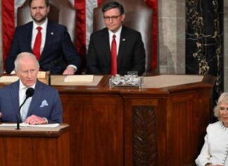 Em discurso no Capitólio, Charles 3º manda sutis recados a Trump