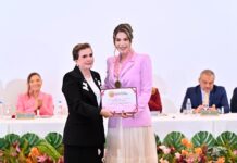 Primeira-dama Thaisa Cidade recebe honraria do TCE-AM em reconhecimento à atuação em favor das mulheres