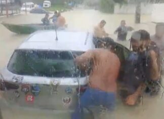 Manaus registra diversas ocorrências durante forte chuva neste sábado