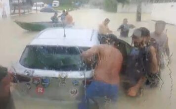 Manaus registra diversas ocorrências durante forte chuva neste sábado