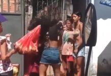 Confusão por fila acaba em pancadaria em ação de distribuição de peixes na Zona Leste