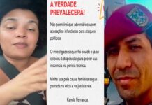Ligada a Eduardo Braga, influenciadora que se diz defensora das mulheres sai em defesa de PM preso por “3st#pr0”