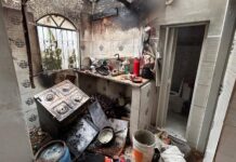 Vazamento de gás provoca explosão em residência e fere morador em Manaus