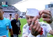 “Polêmica”: erro de arbitragem com Neymar ganha destaque na imprensa mundial