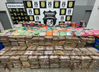 Operação da Polícia Civil, PRF e Receita Federal intercepta 700 quilos de drogas no Amazonas