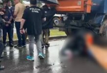 Motociclista da Semulsp perde a vida em acidente com caminhão da Tumpex na zona Sul