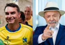 Nova pesquisa indica vitória de Flávio Bolsonaro sobre Lula em disputa direta
