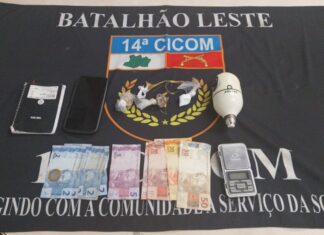 Trio é detido ao tentar ocultar entorpecentes em barraca de morador de rua em Manaus